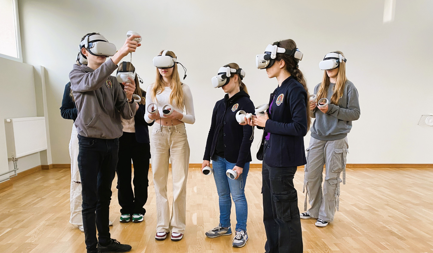 VR edukacija mokykloje